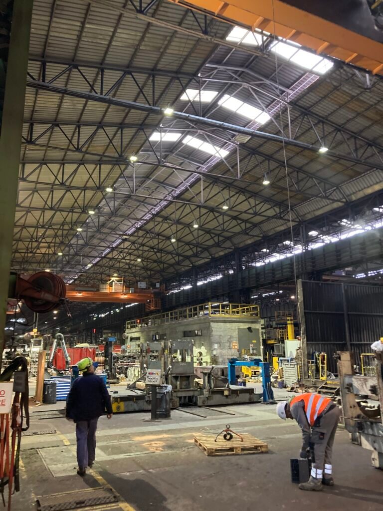 illuminazione industriale sicurezza
