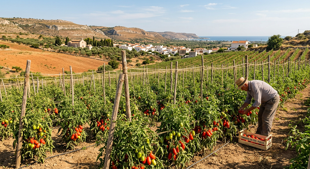 COLTIVAZIONE POMODORI IN ITALIA